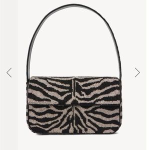 Staud Tommy Bag in Zebra